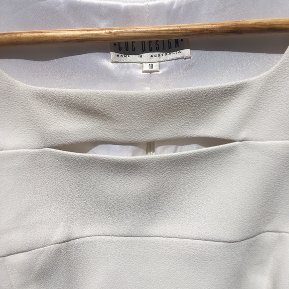 Cue Cream Sleeveless Top Size 10 - Picture 8 of 16